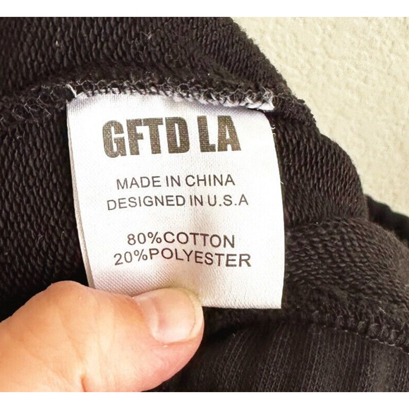 GFTD LA Men All Mighty Racing Pants Sweatpants Small Jogger Lounge Athleisure - Picture 6 of 7